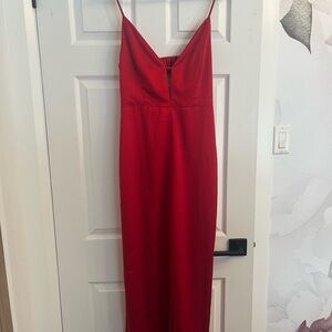 NEW WITH TAGS Red Jumpsuit from Dynamite